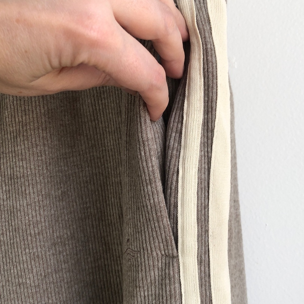 Halara Taupe Wide Leg Lounge Pants - Picture 5 of 6